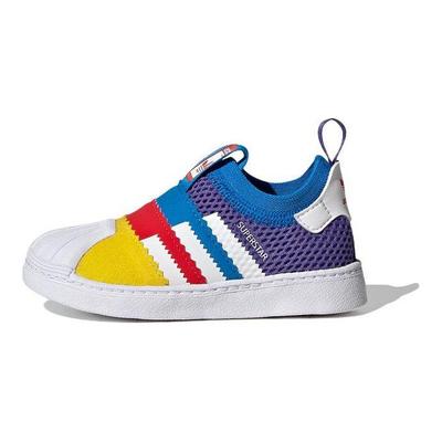 Originals Superstar 360 2.0 Bequeme Vielseitige Atmungsaktive Stoßdämpfende Low-Top-Laufschuhe Babyschuhe GY9196