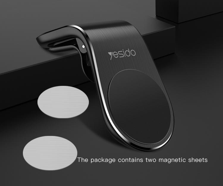 C64 Yesido New N50 Magnetic Magnet Car Outlet Air Vent Cellphone Cell Smartphone Smart Mobile Phone Mount Stand Holder for Car чёрный