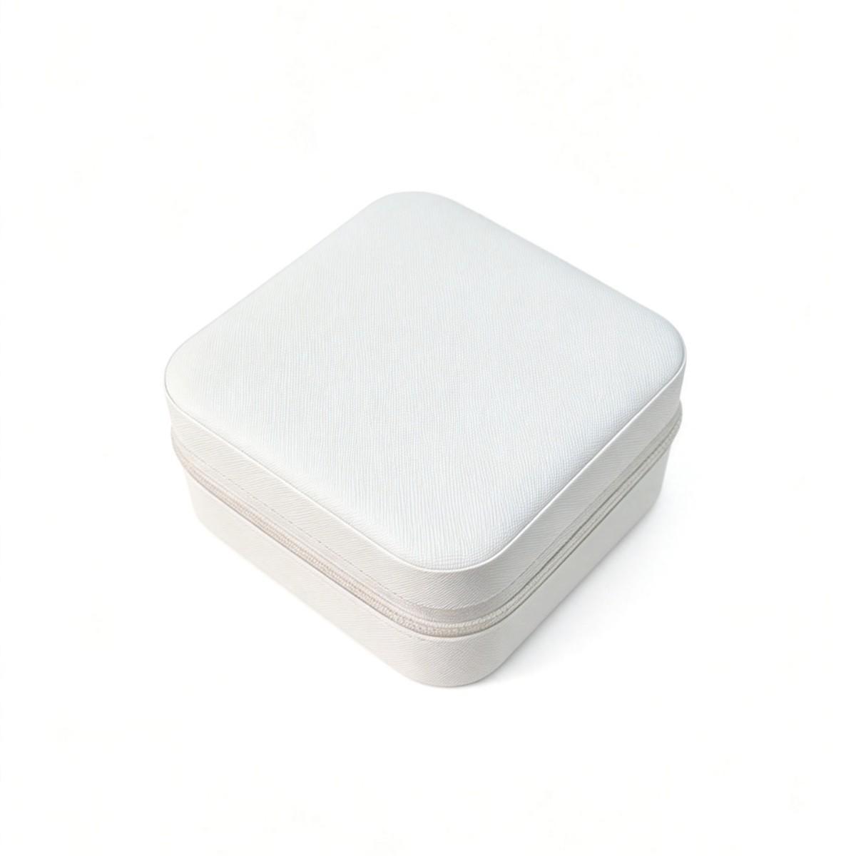 

Mini Jewelry Box, Simple Ins Style Portable Storage Box, Earrings, Necklaces, Rings, Jewelry Box. белый