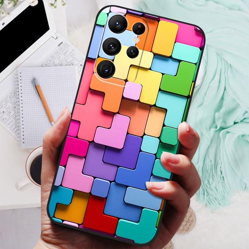 For Samsung Galaxy S25 Ultra Case Cover Wolf Cat Animals Silicone Soft Back Cases For Samsung Galaxy S25 Ultra Phone Case S 25