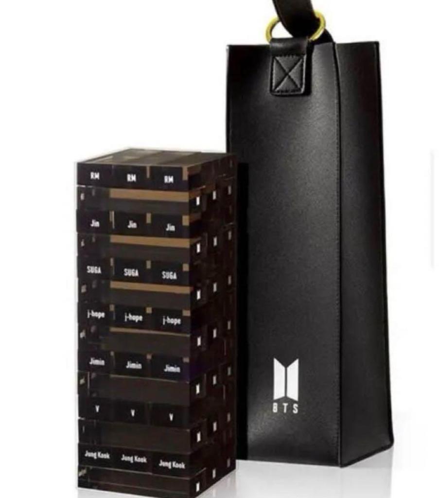 [USED] Official BTS Merchandise FILE BLOC Jenga Fortune Box