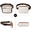 NEW Women PU Waist Pack Casual Crossbody Chest Bags Fashi Unisex Hip Sack Travel WaterProof Belt Bag Sport Purse Pocket
