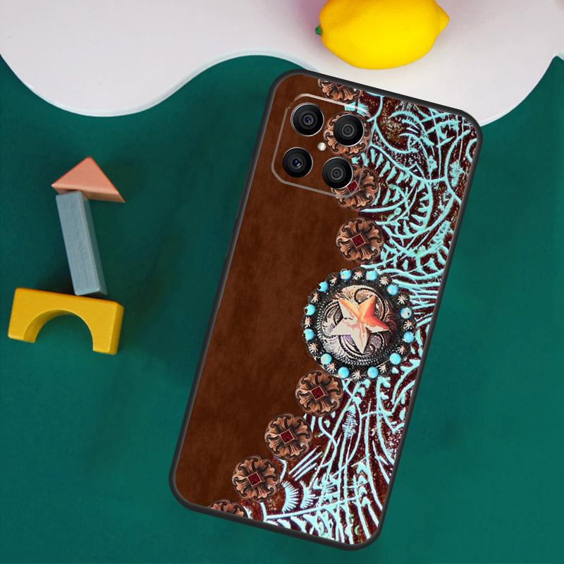 

Rustic cowboy cowgirl western Case For Honor 200 Lite 50 70 90 X9a X8a X8 X9 X8b X9c X9b Honor Magic 5 6 Pro 7 Lite Cover Honor Magic5 Lite