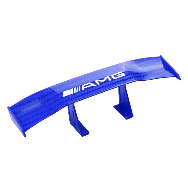 Car mini spoiler Tail Wing Carbon Fiber Look Tail Wings Model For Mercedes Benz AMG W124 W202 W203 W204 W210 W211 Accessories