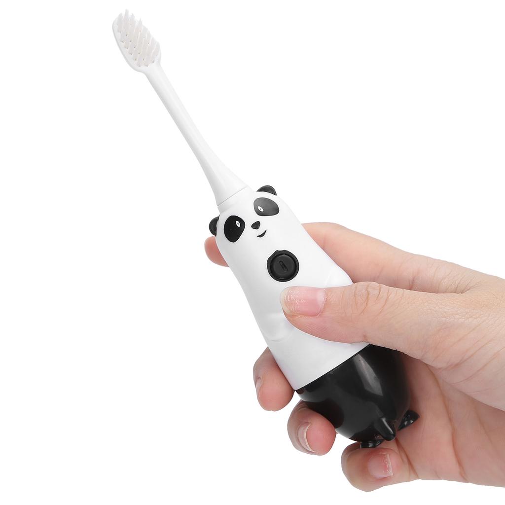 Sonic Electric Toothbrush Soft Hair Panda Pattern Teeth Cleaning for 2?12 Years Old Children