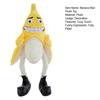 Bananenmann Stofftier Lustiger Ausdruck Lange Beine Fruchtpuppe Weicher Plüschtier Schmuck PP-Baumwolle Böser Schlechter Bananenmann Zeichentrickpuppe Kissen Geburtstagsgeschenk