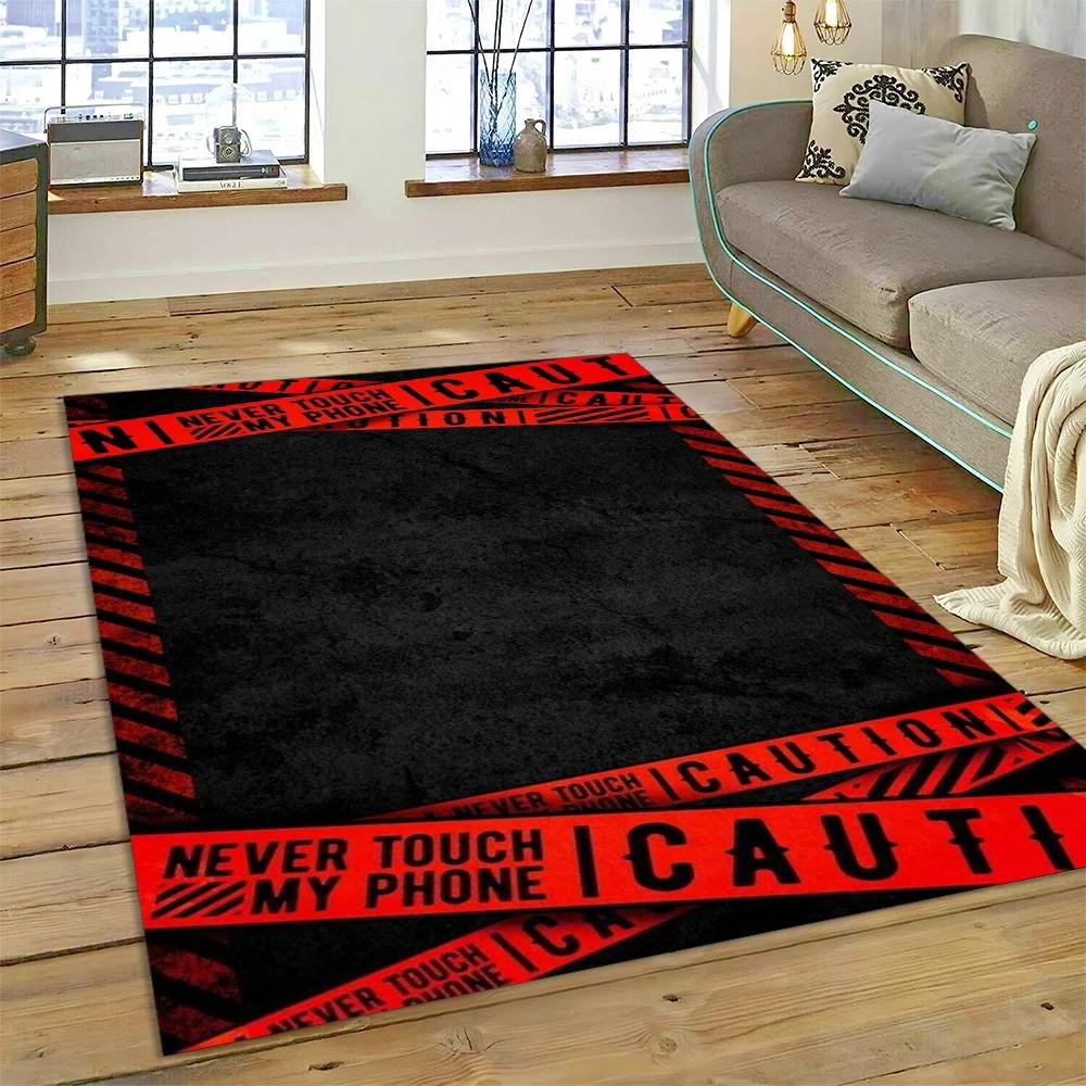 3D Gamer Game Gamepad Cartoon Carpet Rug for Home Living Room Bedroom Sofa Doormat Decor,Child Play Area Rug Non-slip Floor Mat