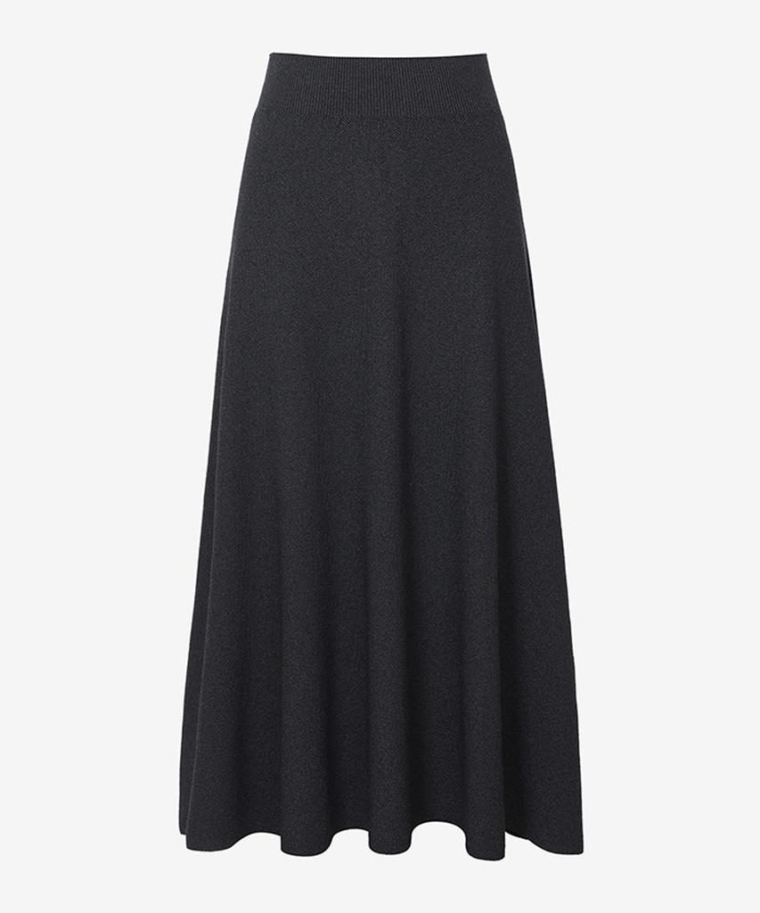 Sekeonseukin Air Knit Flare Skirt