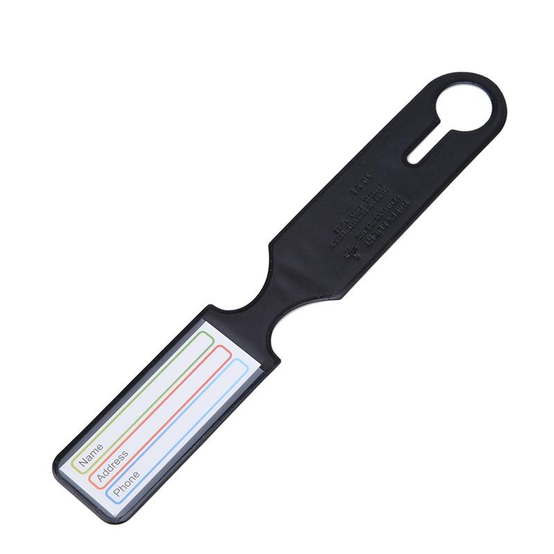 Creative Travel Luggage Tag Suitcase ID Address Label Baggage Boarding Tag Portable Label Holder Bag Accessories