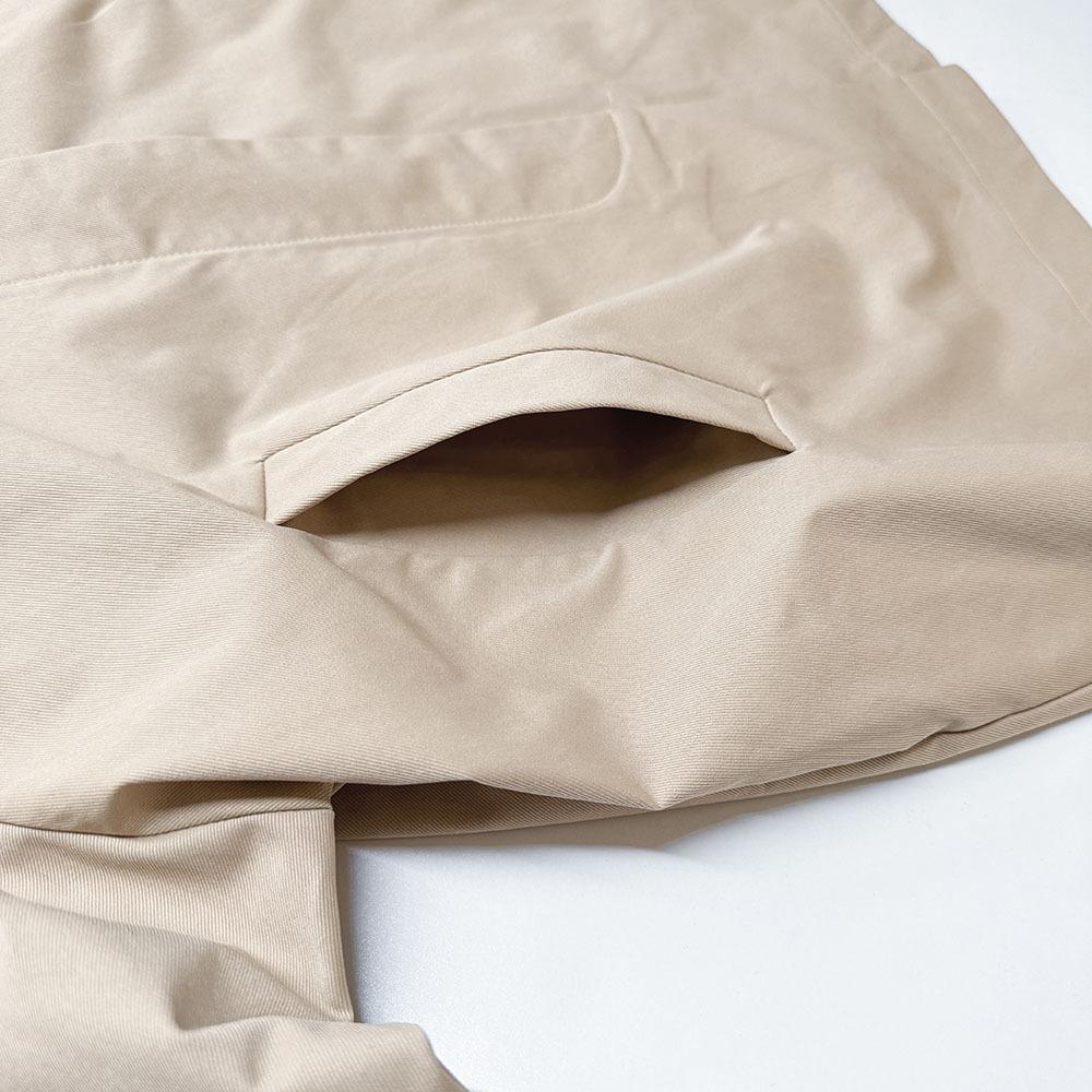 Autumn and Winter New French Style Workwear Trenchcoat Khaki Lapel Fashionable Loose Mid-length Coat Women's Clothing