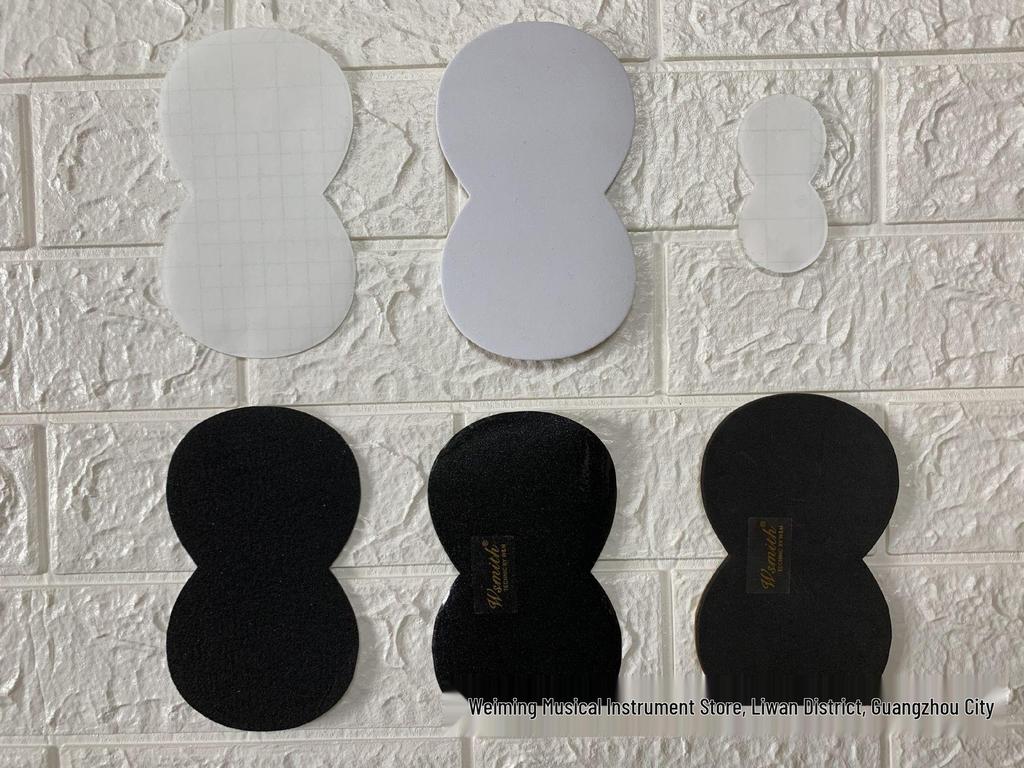 Drum Kit & Bass Drum Reinforcement Stickers (Single/Double, Drumhead Protector, 2-Piece Set)