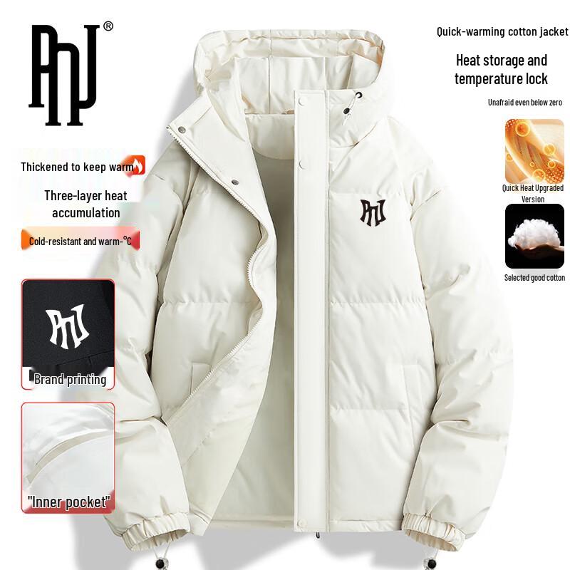 

PNJ Men s Winter Casual Fleece-Lined Windproof Outdoor Jacket S