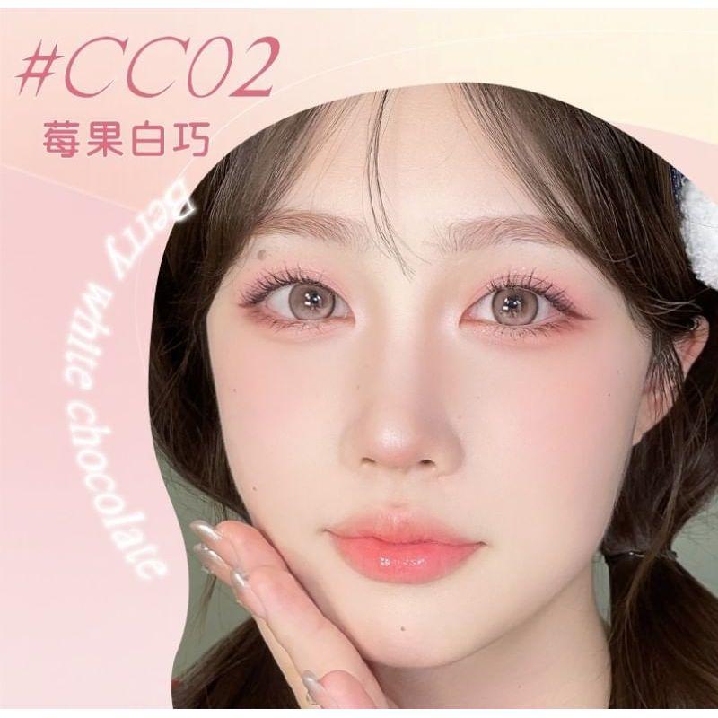 JILL LEEN - 9 Colors Chocolate Eyeshadow Palette - #CC02 Berry White Chocolate