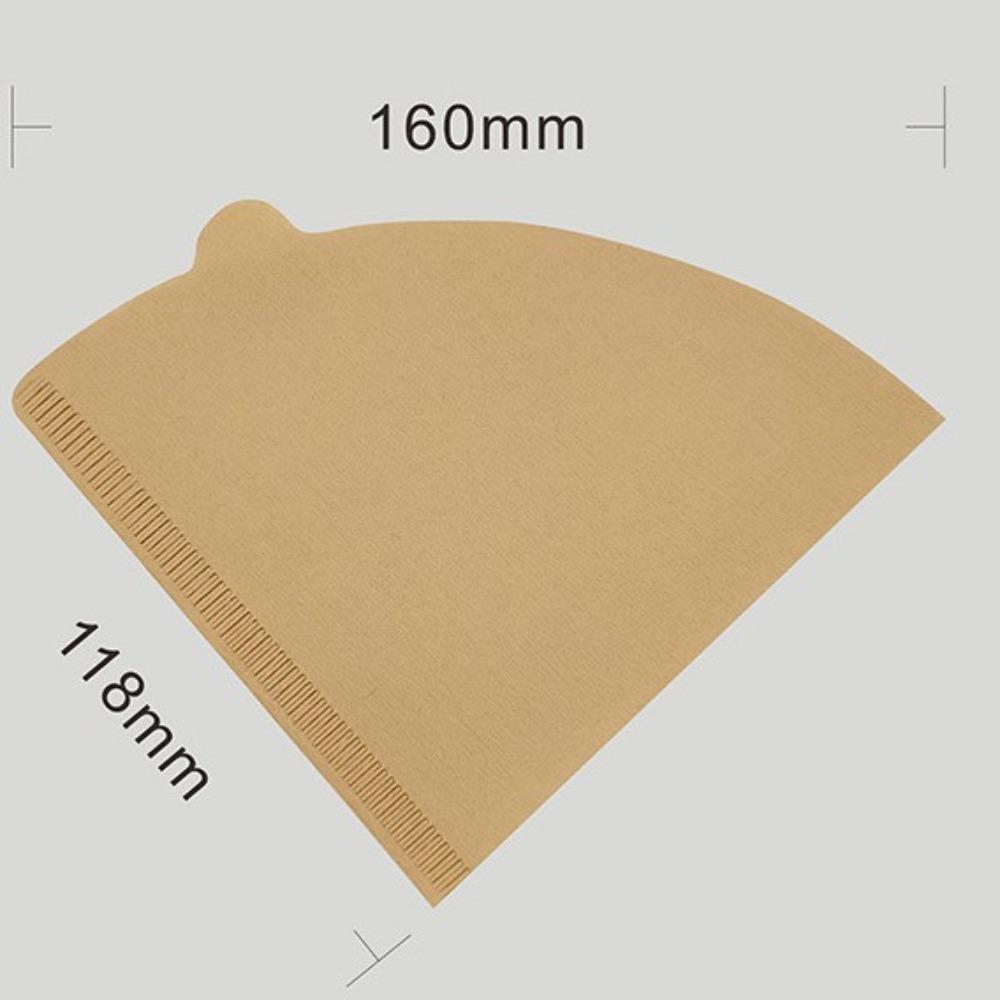 Hitzebeständige Glas-Handbrühkaffeekanne Hohes Borosilikat-Teilgeschirr mit Filter-Kaffeegeschirr-Set Brühen