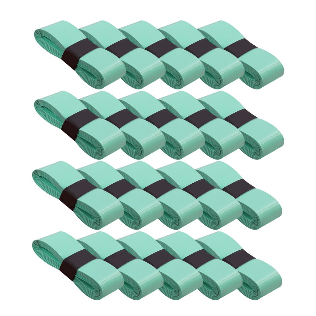 20pcs Nonslip PU Grip Tape Racquet Sports Fishing Rod Bicycles Handle Tape for Tennis Badminton Racquets