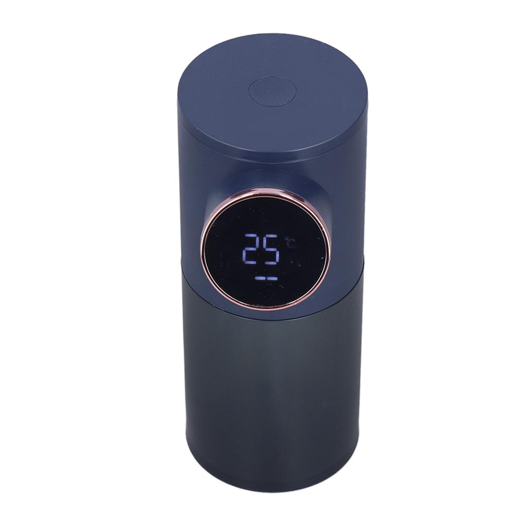 320ml inteligentný automatický dávkovač penového mydla bezkontaktný nabíjací USB do kuchyne a kúpeľne tmavý
