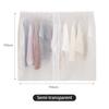 Closet Dust Cover Clothing Cover Hanging Type Overcoat Western-style Clothes Dustproof Waterproof Transparent Storage Thickening