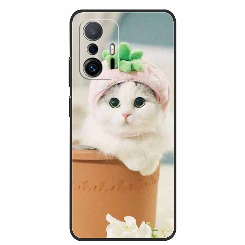 For Xiaomi Mi 11T Pro Case Shockproof Soft silicone TPU Back Cover For Xiaomi 11T Pro Phone Cases for Xiomi Mi11t Pro 5G Cute