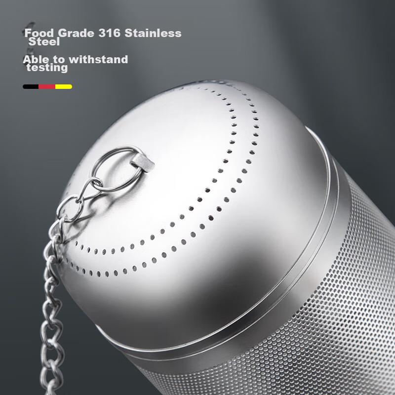 Newair 316 Stainless Steel Seasoning Ball Bag, Household Strainer, Large Spice Rack, Braising Pot, Soup Pot, Stew Pot, Condiment Container