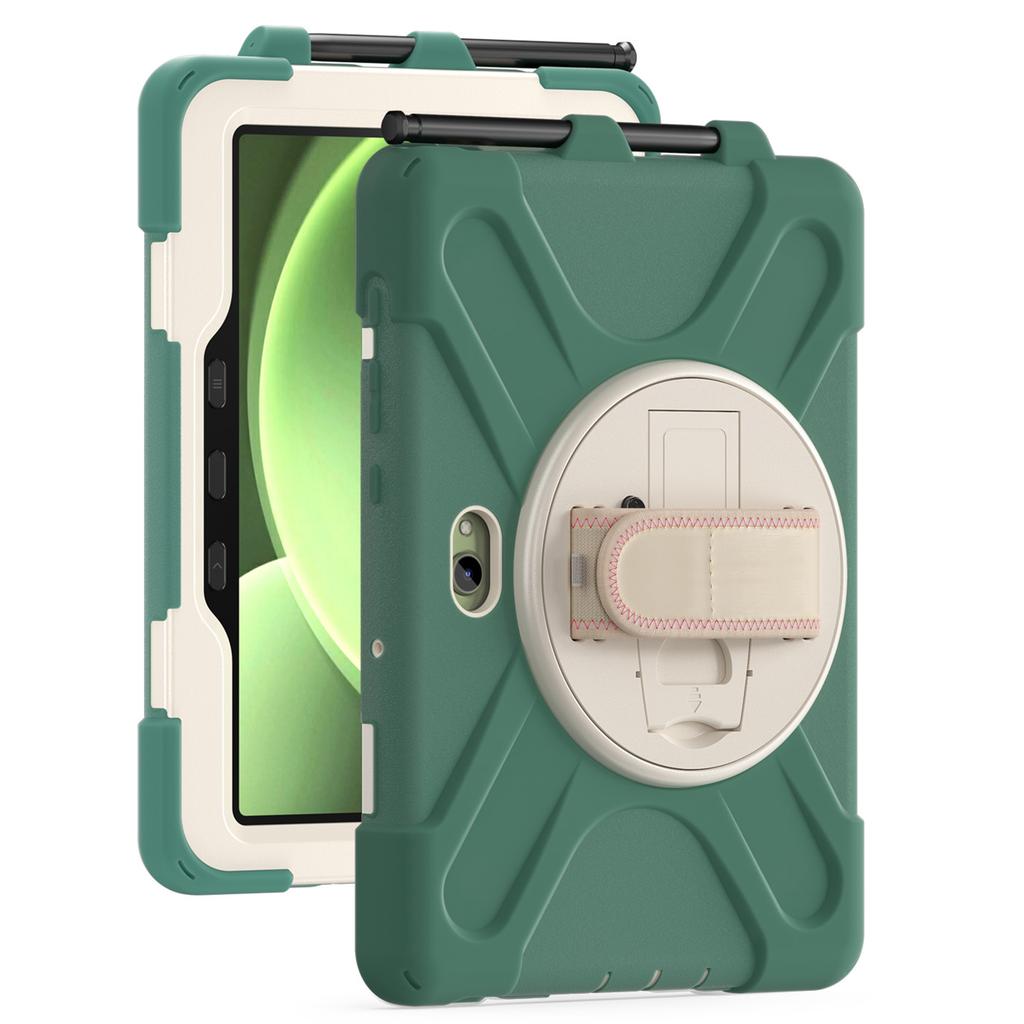 For Samsung Galaxy Tab Active5 Pro X350/X356B/Active Pro T540/T545/T547/Active4 Pro T630/T636 Case Kickstand PC+Silicone Tablet Cover