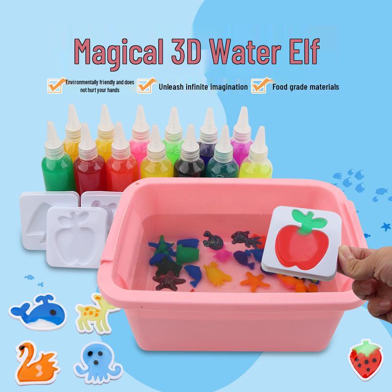 

Pearlescent Water Elf DIY Toy Set for Kids - Ideal Holiday Gift