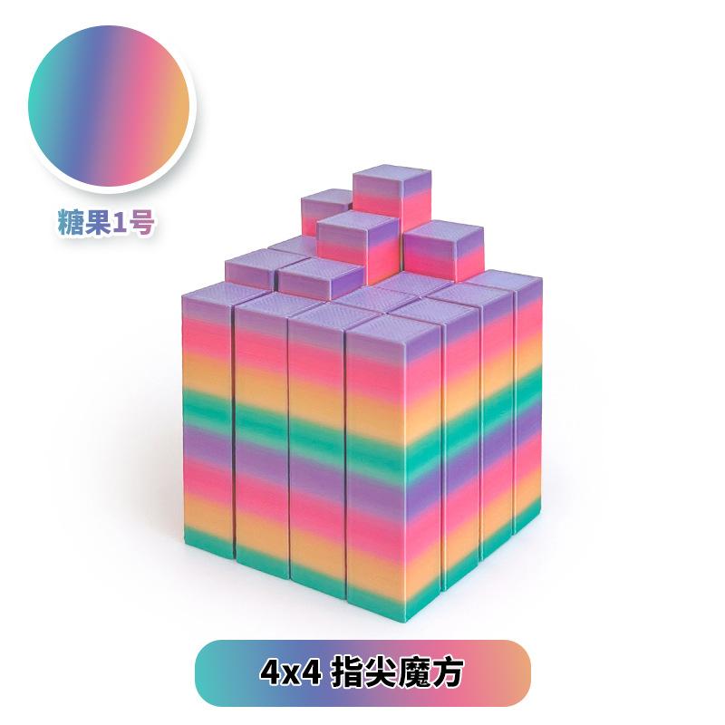 3D Printed Stretchable Magic Cube Incredible Square Infinity Cube Fidget Toy Stress Relief Anti-Anxiety Adhd Decompression Toy