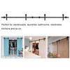 Barn Sliding Wood Door Track System Kit 4m Double Door Sliding Door Hardware Accessories for