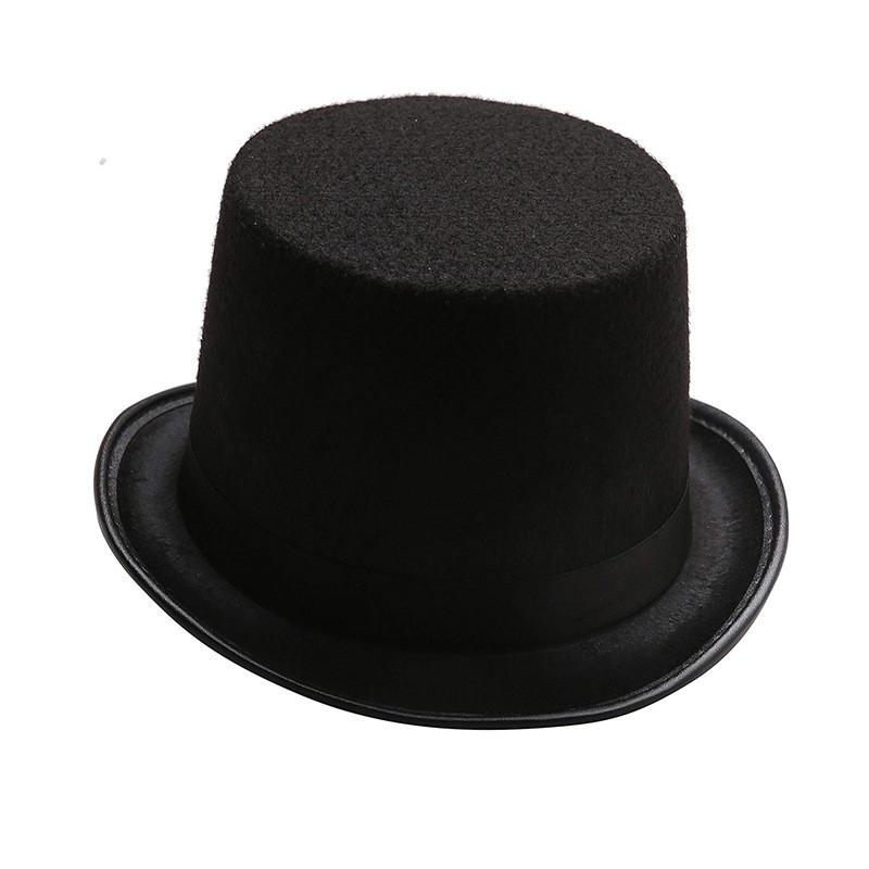 Solid Color Event Hat Fabric Magic Shows Holiday Role Playing Supplies