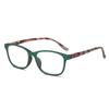 Women Fashion Reading Glasses Female Blue Light Flower Print Magnifying Presbyopic Eyewear Resin Read Eyeglasses +1.0 To +4.0