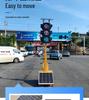 Movable Solar-Powered Traffic Light for Intersections