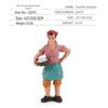 Cross-Border Farm Scene Worker Doll: Female Farmer with Shovel Ornament for Model Landscaping