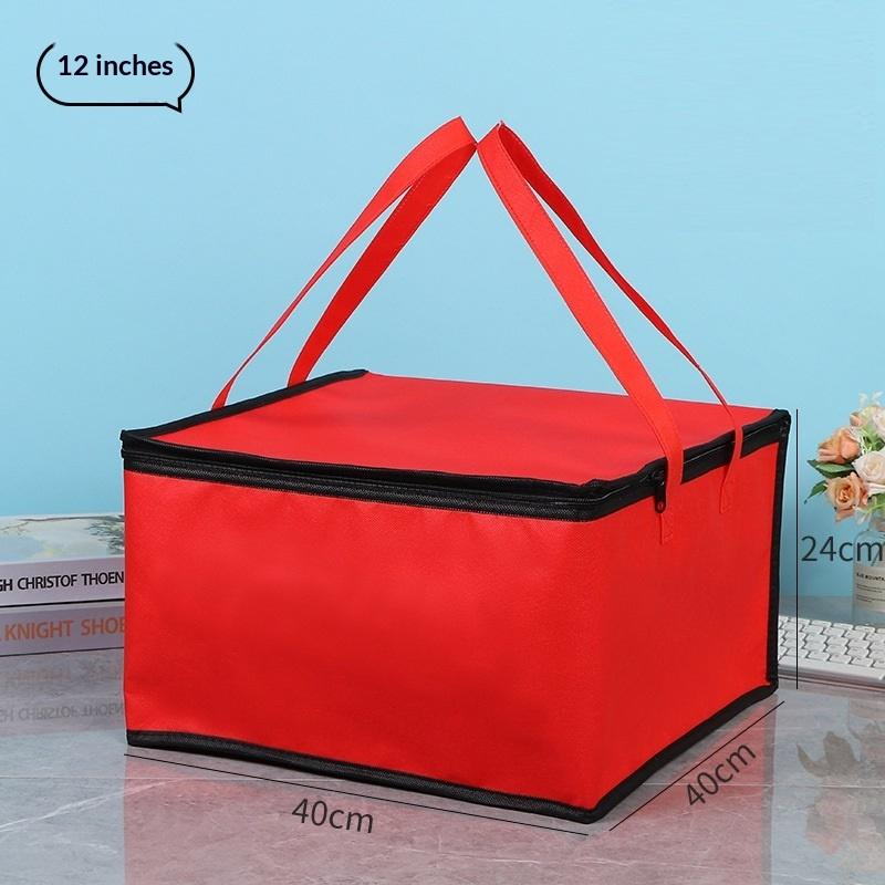 Waterproof Insulated Bag Cooler Folding Picnic Basket Ice Pack Drink Box Thermal Lunch Bag Portable Food Delivery Bag Pizza Bag