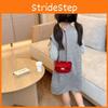 Adorable Kids Mini Shoulder Bag In Soft Velvet Stylish Crossbody With Strap Chain