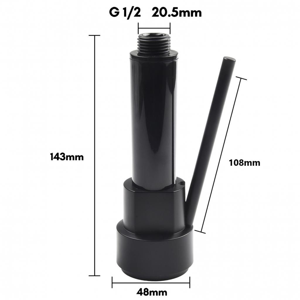 ABS Faucet Shower Bathroom Black Faucet Shower Setting