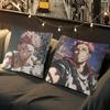 Ryomen-N Anime SukunaS Pillow Case Removable Washable Cushion Cover – All-Season Soft Linen