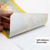 Self-adhesive wallpaper border, 10 cm x 10 meters (Blue)