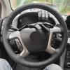 Car Steering Wheel Black Leather Cover For Chevrolet Captiva 2007-2014 Silverado