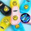 Kids Led Summer Slippers Quick-drying And Breathable With Smiley Design