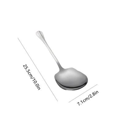 Oțel Inoxidabil Mare Lingură de Orez din Oțel Inoxidabil Ergonomic Metalic Lingură de Servire Tacâmuri de Bucătărie Ustensile de Servire Salată Pentru Paste