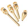 AEE4-4Pcs Interchangeable Copper Glue Gunnozzle Set For Hot Melting Glue Guns Bore 2.0Mm 3.0Mm