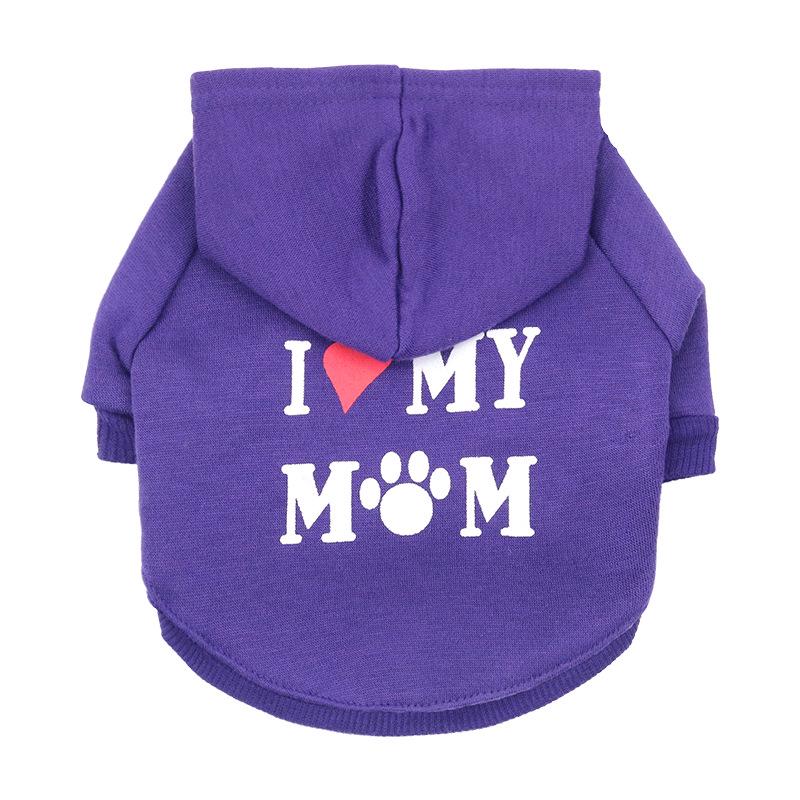 Pet Fleece Hooded Sweatshirt for Dogs - Autumn & Winter Style