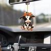 Cartoon Acrylic Whimsical Car Accessory Delightful Christmas Ornament Tree