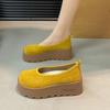 Thick-Soled Women's Platform Loafers Women  Loafers Casual High Heels Sneakers Shoes