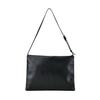 Niche Minimalist Mail Carrier Bag, Simple Envelope Bag, Sheepskin Shoulder Bag, All-steel Hardware Buckle, Flip Seam, Armpit Bag.
