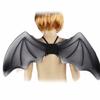 Girls Party Costume Black Bat Wings Dress Props Halloween Bat Kids Fancy Dress