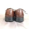 70er 80er Vintage FREEMAN Größe 9.5C 26.5 27.0cm Plain Toe Businessschuhe Braun(GEBRAUCHT)