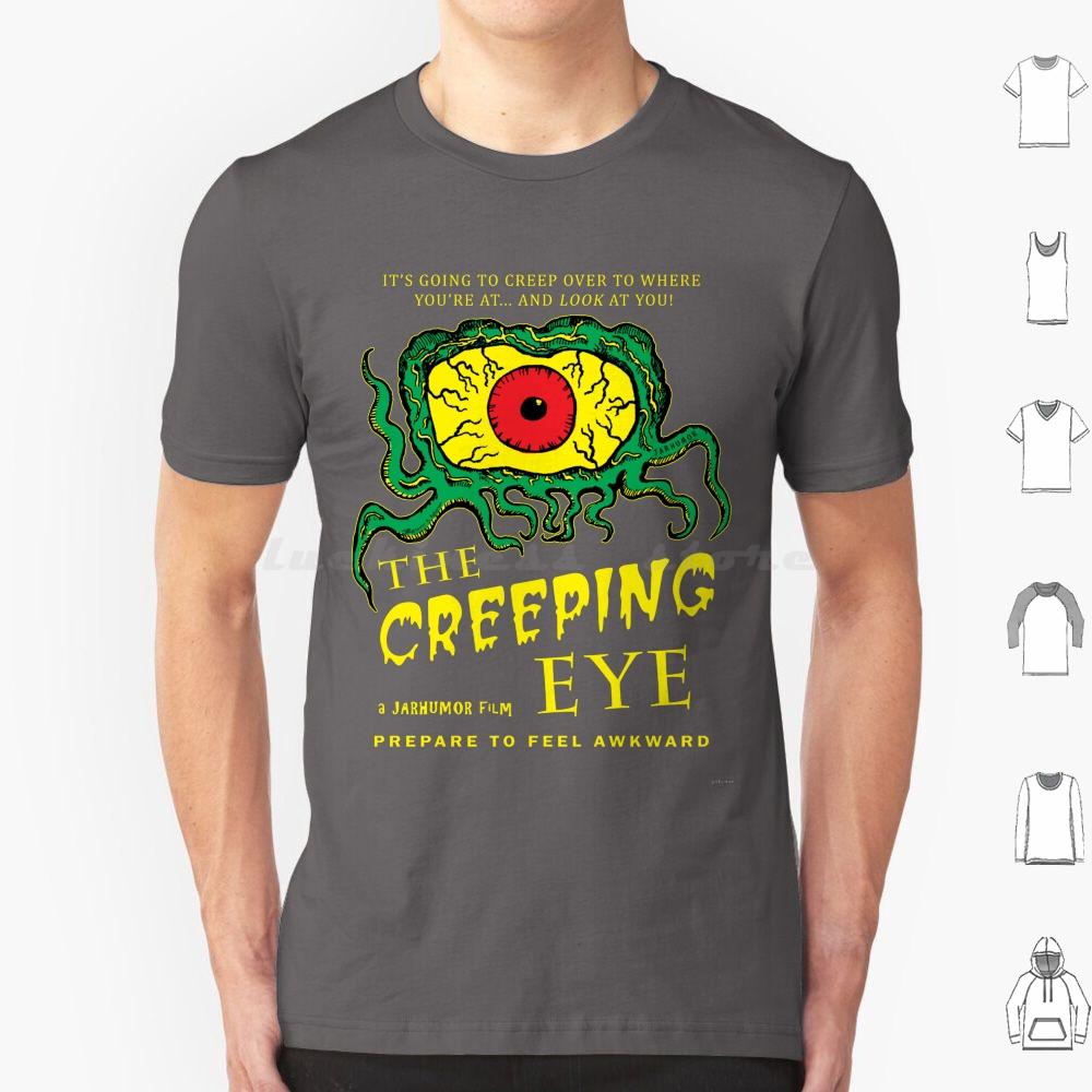 The Eye T Shirt 6xl Cotton Cool Tee The Crawling Eye Movie Movies Parody Classic Horror Bad Cult Monster Creature Evil Creepy