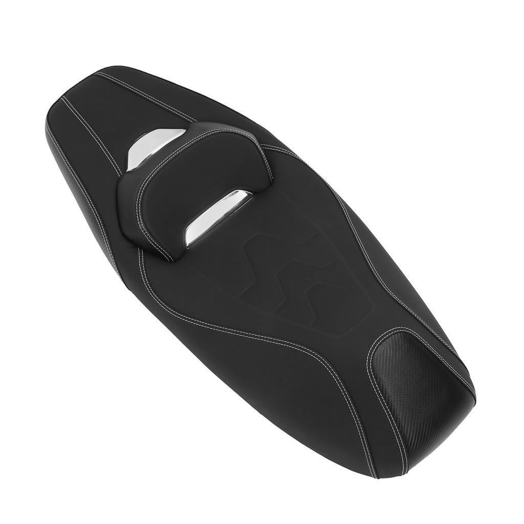 Motorcycle One Piece Seat Shock Absorption Comfortable Front Driver Rear Passenger Seat Cushion for