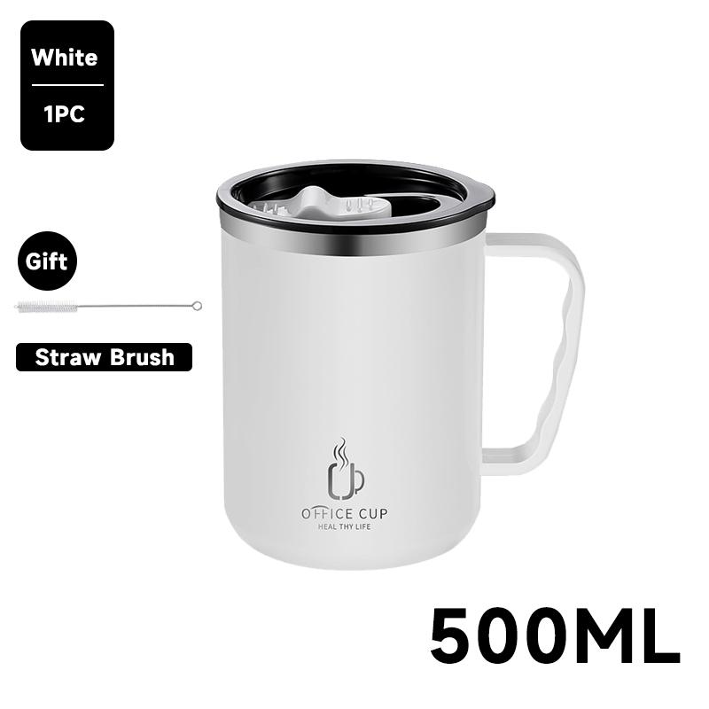 Coffee Mug Car Thermos Mug 380ML Travel Thermo Cup for Tea Water Coffee Double Stainless Steel