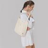 Canvas Bag Women'S Large-Capacity Shoulder Bag Cotton Cloth Bag Tote Bag Niche Design Bucket Bag